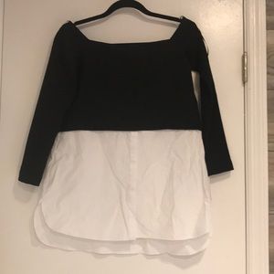 NWT Zara off shoulder top size l